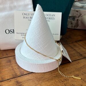 Oshena Designer Beachwear twisted gold Chain anklet bracelet New Releaae!‎